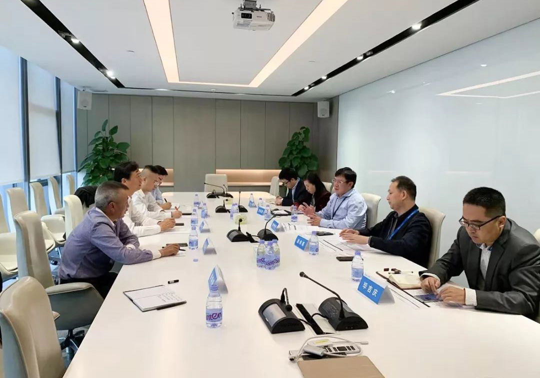 公司總裁陳永明率隊與美的置業開展“總對總”高層交流